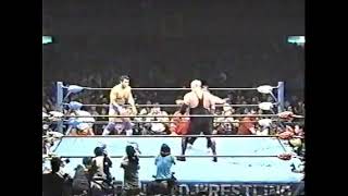 Vader vs Jun Akiyama- AJPW 01/23/00