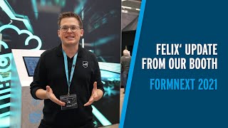 Felix about our Formnext 2021 highlights: Processes, Products, Partners | DyeMansion @Formnext 2021