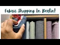 Could this be the cutest fabric shop in Germany?! Gorgeous fabrics ✂️🧵