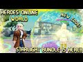 [NEW CODE] STARLIGHT BUNDLE RELEASE & SHOWCASE | PROM ZATANNA BUFFS | HEROES ONLINE WORLD!!