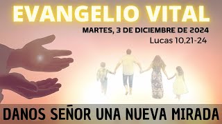 Evangelio Vital [Martes, 3  de Diciembre de 2024 - Lc 10, 21-24]