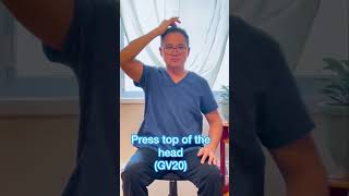 Acupressure point for Stress/Anxiety…
