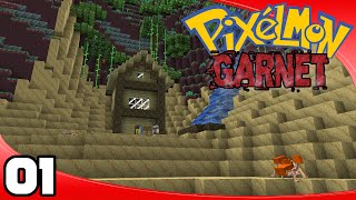 Pixelmon Garnet - Ep. 1: Our Journey Begins! | Minecraft Pixelmon Single-Player Let's Play