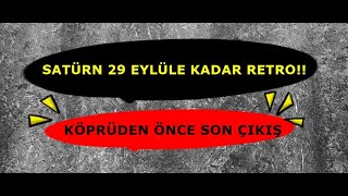 SATÜRN RETROSU VE BURÇLARA ETKİLERİ - #satürnretrosu