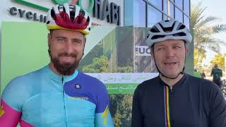 Cycling Road 2024 - David Lappartient and Peter Sagan at the UCI Mobility \u0026 Bike City Forum