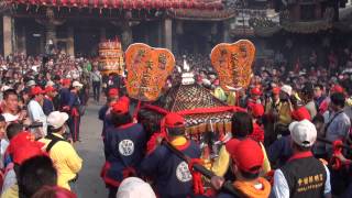 20140406 甲午年大甲鎮瀾宮貳香 中壢朝明宮向大甲媽祖參禮後短暫停駕鎮瀾宮