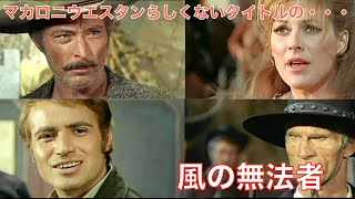 リー・ヴァン・クリーフ演じる泥棒・・・風の無法者