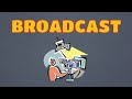 What Does BROADCAST Means || Meanings And Definitions With Example in ENGLISH