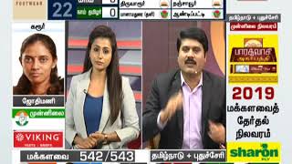News18 Tamil Live: Election Results 2019 Live Updates | தேர்தல் முடிவுகள் 2019 நேரலை | DMK On Lead