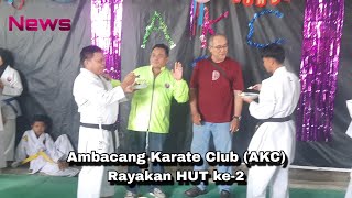 Ambacang Karate Club (AKC) Rayakan HUT ke-2