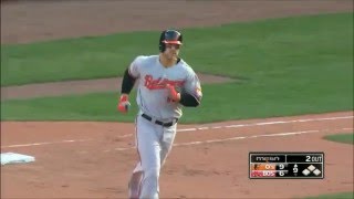 BAL@BOS: Davis gives Orioles the lead in the 9th with long homer