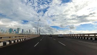 Beautiful Mumbai Skyline on Clear Day - Driving Downtown - 4K HDR