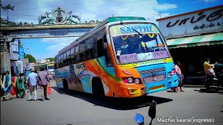 Sakthi bus Madhurai to Rajapalayam bus ser via Thirumaggalam