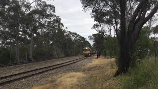 NR68 8117 and 9324 on PN 5PM5 departing Belair