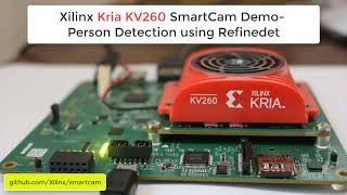 Xilinx Kria- KV260 SmartCam-Person Detection Demo with Refinedet