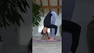 Transform your forward folds with this 1 hack (Tip to improve Hamstring Flexibility). #yogatips
