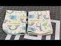 Easy baby burp cloths