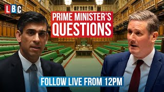 Rishi Sunak faces Keir Starmer at Prime Minister's Questions | Watch again