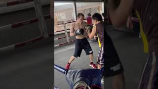 タイ合宿🇹🇭バテバテのミット打ち🥊