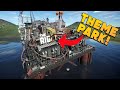 Turned a Sinking OIL RIG into an AMAZING Theme Park!: The Rig