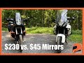 Expensive vs. Cheap ADV Motorcycle Mirrors | KTM Adventure Bikes