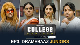 Binge's College Canteen | EP 3 | Dramebaaz Juniors | Kritika & Abhishek | Mini Web Series