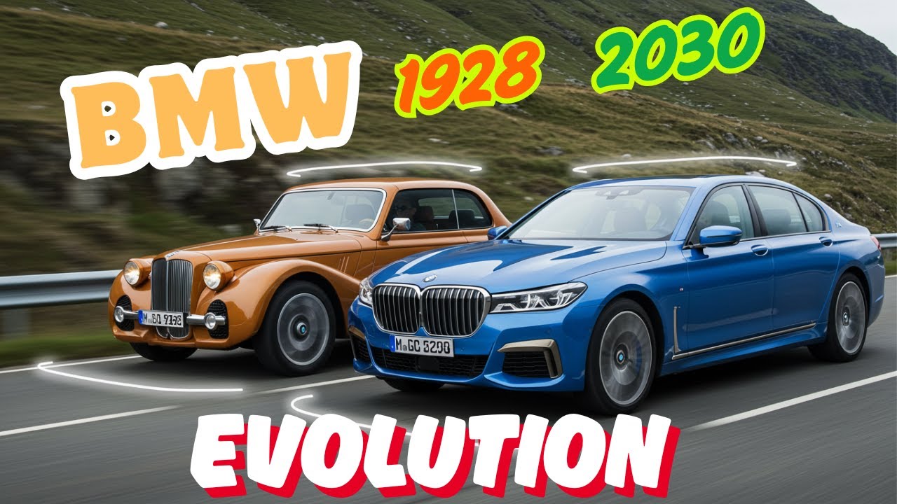 Astonishing 100 Years Of Bmw Transformation Bmw Evolution 1928 2030