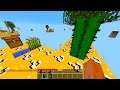 Minecraft LUCKY BLOCK SKYBLOCK WARRIORS #1 with Vikkstar, BajanCanadian, Woofless & Lachlan