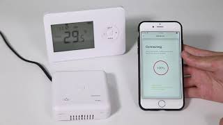 WT-02 Practical and novelty electric opentherm room wifi thermostat (APP connection and operation)