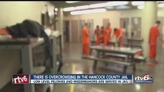Overcrowding causing issues at Hancock County Jail