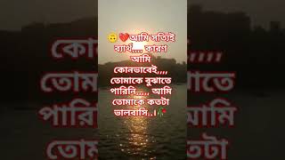 আমি সত্যিই ব্যার্থ,,,, কারণ আমি কোনভাবেই,,,, তোমাকে বুঝাতে পারিনি,,,,, আমি তোমাকে কতটা ভালবাসি..।🥀