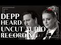 johnny depp amber heard raw uncut audio san francisco post ro