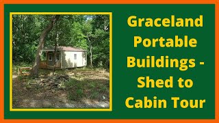 Graceland Portable Buildings For Off Grid Cabins - Tour