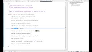 Java Convert Int to String Example
