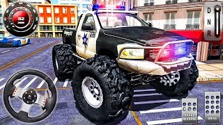 Police 4x4 Monster Truck Stunts Driver Simulator 3D - Android GamePlay