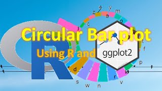 Circular bar Plot Data Visualization using R , plotting performance data