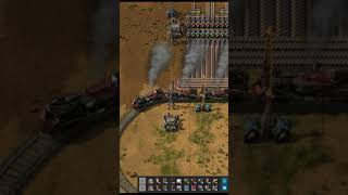 Huge Artillery Train CRASHES INTO ITSELF!! (small error. big consequences. millions damage] #Shorts