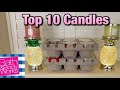 *TOP 10* BATH & BODY WORKS CANDLES // CURRENT FAVORITE CANDLES