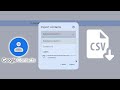 How to Export Gmail Contacts to CSV in SECONDS!