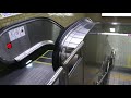 大阪メトロ谷町線谷町四丁目駅e乗降階段エスカレーター 2018 osakametro tanimachi line tanimachi4chome e escalator