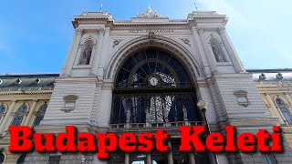 BUDIMPEŠTA KELETI TRAIN STATION BUDAPEST ŽELEZNIČKA STANICA