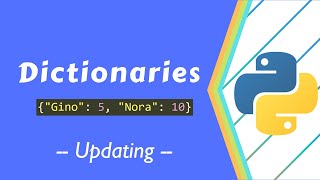 Updating a Python dictionary - Advanced Python - Programming Tutorial
