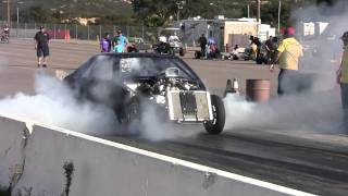 Big burnout/ Throttle stuck 1/15/11