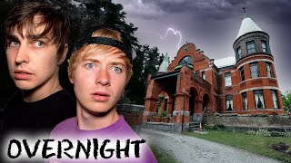 OVERNIGHT in USA s Most Haunted Castle scary