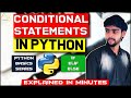 Conditional Statements In Python | If elif else statement | Python Basics Series | ASA Learning