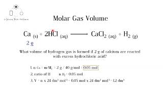 Molar Gas Volume (GCSE Chemistry)