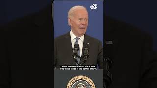 President Biden says Putin was weakened during his administration