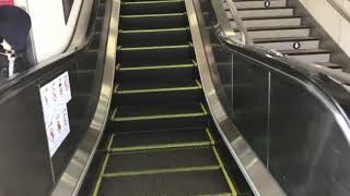 【埼玉エスカレーター】坂戸駅 越生線ホームからの上りエスカレーターをジックリと