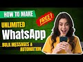 Free WhatsApp CRM Extension 2025 | Unlimited Bulk Messages, Broadcast, Automation & Scheduling
