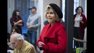 Jane Fonda launches series of climate change protests in DC - watch live